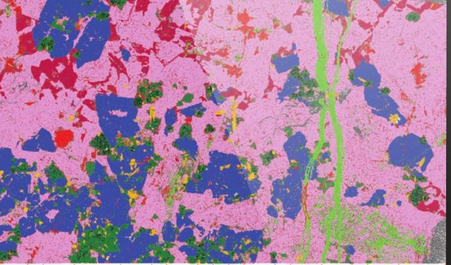 Mapa mineral classificado pelo AMICS